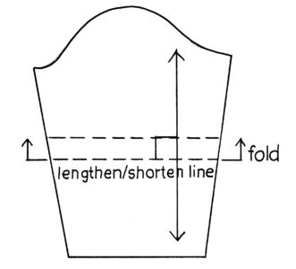 black and white illustration of two dashed lines in the center